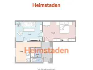 Pronájem bytu 2+1, Havířov - Město, Dlouhá třída, 53 m2