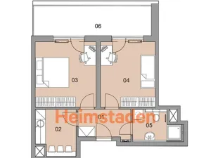 Pronájem bytu 2+1, Plzeň - Jižní Předměstí, Magisterská, 50 m2