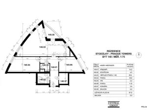 Prodej bytu 3+kk, Praha - Stodůlky, Tlumačovská, 88 m2