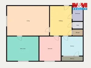 Prodej bytu 3+1, Ostrava - Moravská Ostrava, 30. dubna, 67 m2