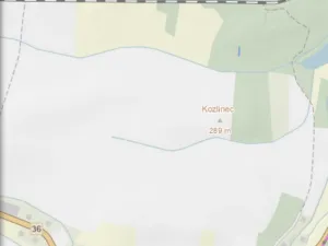 Prodej pozemku, Veliny, 180 m2