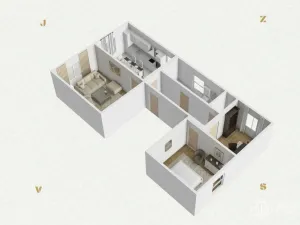 Prodej bytu 3+1, Svatava, Sládkova, 75 m2