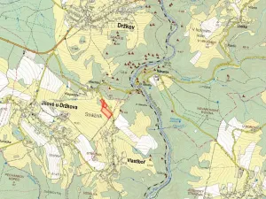 Prodej louky, Jílové u Držkova, 12382 m2