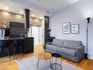 Pronájem bytu 1+kk, Praha - Smíchov, Grafická, 35 m2