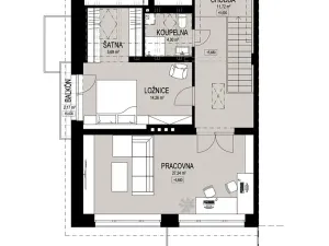 Prodej kanceláře, Brno, Obecní, 287 m2