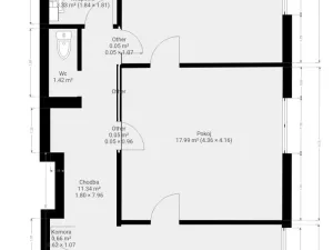 Pronájem bytu 2+1, Brno, Bayerova, 59 m2