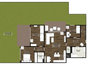 Pronájem bytu 4+kk, Čelákovice, náměstí 5. května, 114 m2