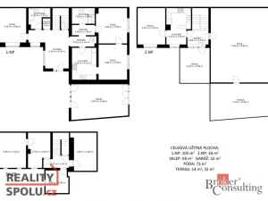 Prodej rodinného domu, Strážnice, Za Valy, 139 m2