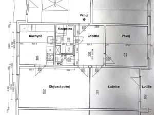 Pronájem bytu 3+1, Náchod, Příkopy, 70 m2