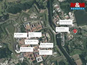 Prodej zahrady, Terezín, Pražská, 458 m2