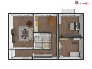 Prodej bytu 3+1, Praha - Záběhlice, Jabloňová, 81 m2