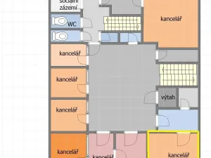 Pronájem kanceláře, Nové Město nad Metují, Komenského, 37 m2