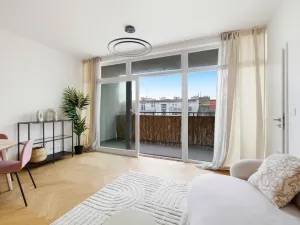 Pronájem bytu 2+kk, Praha - Žižkov, Biskupcova, 48 m2