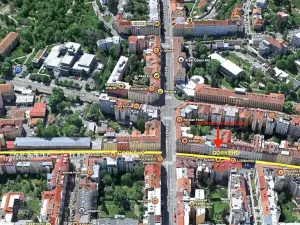 Pronájem obchodního prostoru, Brno, Gorkého, 101 m2