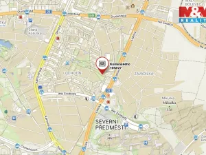 Pronájem bytu 2+1, Plzeň - Bolevec, Komenského, 68 m2