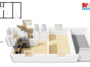 Prodej rodinného domu, Ústí nad Labem - Střekov, Rubensova, 76 m2