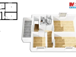 Prodej rodinného domu, Ústí nad Labem - Střekov, Rubensova, 76 m2