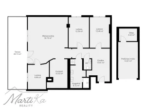 Prodej bytu 4+kk, Čelákovice, Sokolovská, 109 m2