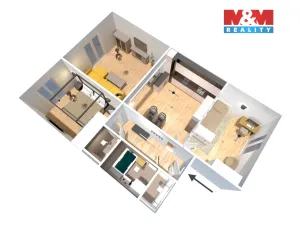 Prodej bytu 3+kk, Nehvizdy, Pražská, 65 m2