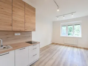 Pronájem bytu 1+kk, Praha - Michle, Hanusova, 28 m2