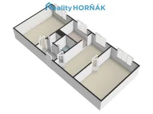 Prodej bytu 3+1, Dražíč, 56 m2