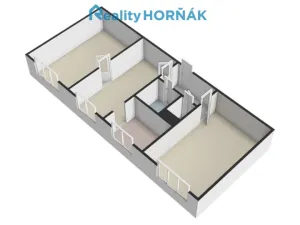 Prodej bytu 3+1, Dražíč, 56 m2