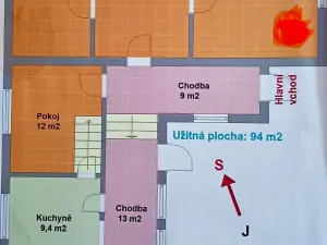 Prodej rodinného domu, Polešovice, 80 m2