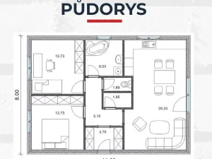 Prodej rodinného domu, Brno - Brno-město, Josefská, 73 m2