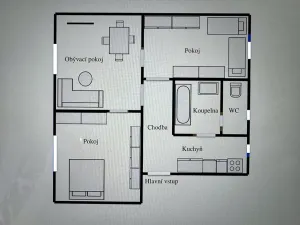 Prodej bytu 2+1, Praha - Krč, Halasova, 55 m2