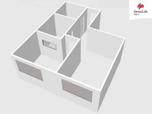 Prodej bytu 2+kk, Pardubice, nábřeží Závodu míru, 42 m2