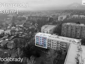 Prodej bytu 1+1, Poděbrady - Poděbrady III, Kunštátská, 44 m2