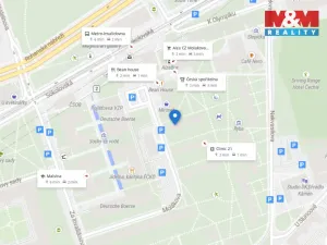 Pronájem bytu 3+kk, Praha - Karlín, Molákova, 56 m2