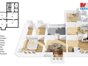 Prodej rodinného domu, Jesenice, Žatecká, 219 m2