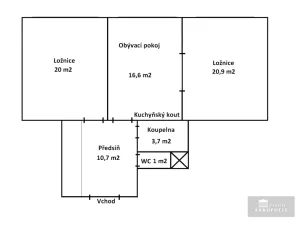 Prodej bytu 3+kk, Praha - Nové Město, Plavecká, 73 m2
