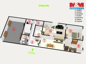 Prodej rodinného domu, Stáj, 250 m2