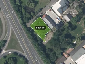 Prodej komerčního pozemku, Teplice, 1165 m2