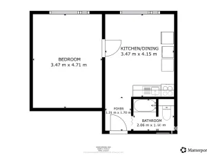 Prodej bytu 1+1, Bílina - Teplické Předměstí, Sídliště Za Chlumem, 35 m2