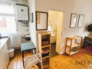 Pronájem bytu 1+kk, Praha - Libeň, Nad Rokoskou, 22 m2