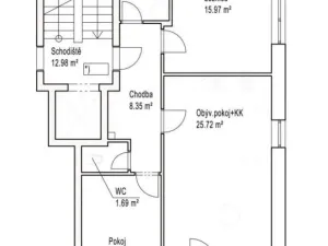 Prodej bytu 3+kk, Tachov, Palackého, 69 m2