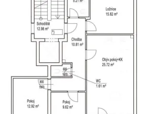 Prodej bytu 4+kk, Tachov, Palackého, 80 m2