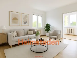 Pronájem bytu 3+1, Orlová - Lutyně, Masarykova třída, 55 m2