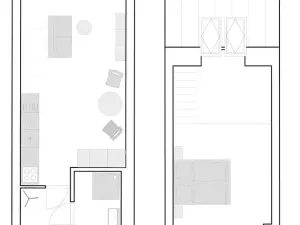 Pronájem bytu 1+kk, Brno, Poštovská, 45 m2