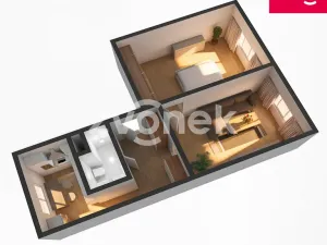 Prodej bytu 2+1, Zlín, Dukelská, 56 m2