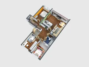 Prodej bytu 4+1, Praha - Černý Most, Anderleho, 105 m2