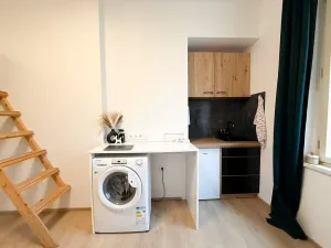 Pronájem bytu 1+kk, Praha - Vinohrady, Hradecká, 17 m2