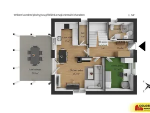 Prodej rodinného domu, Rousínov, 123 m2