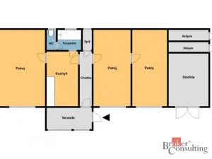 Prodej rodinného domu, Škvořetice - Pacelice, 94 m2