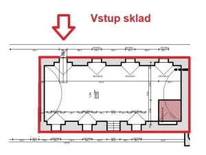 Pronájem skladu, Rumburk - Rumburk 1, Jiříkovská, 177 m2