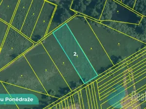 Prodej podílu 1/2 pole, Záblatí, 4195 m2