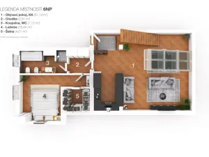 Prodej bytu 4+kk, Praha - Nové Město, Záhořanského, 128 m2